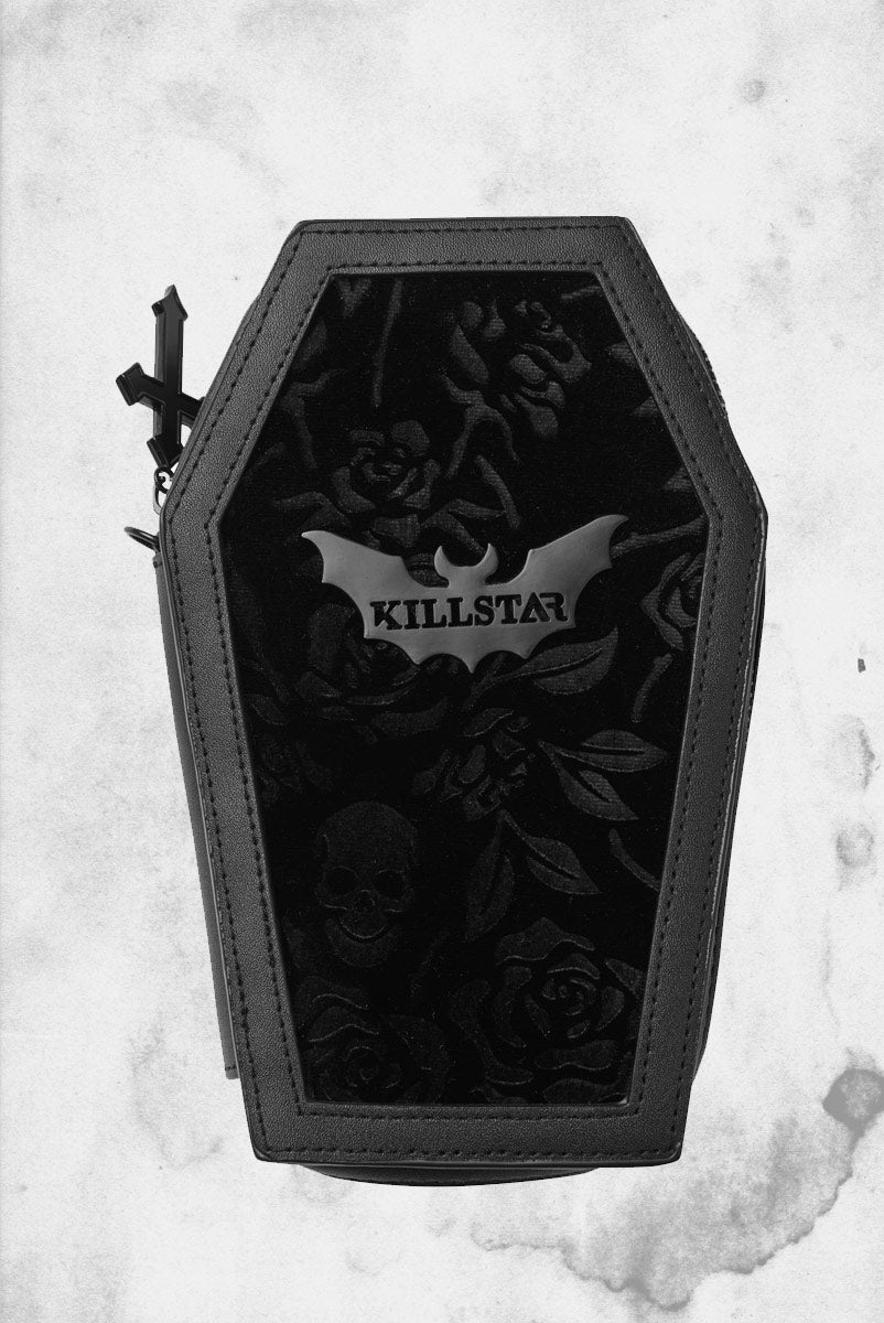 Vampire's Kiss Coffin Wallet (Black) Post Mortem Horror Bootique