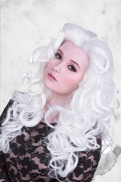 cosplay white wig